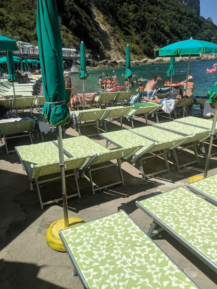 Spiaggia Bagni di Tiberio Spiaggia Bagni di Tiberio