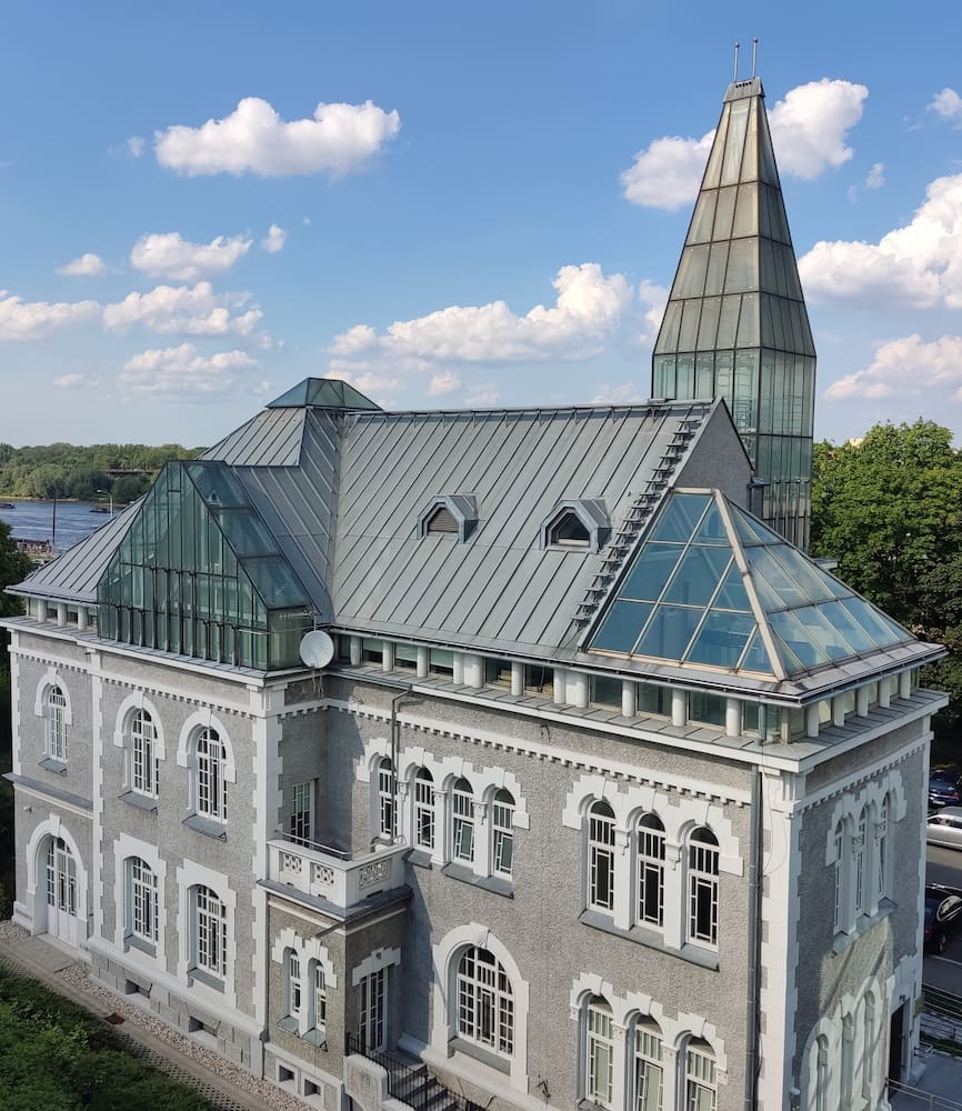 Warsaw University Library Garden Warsaw University Library Garden