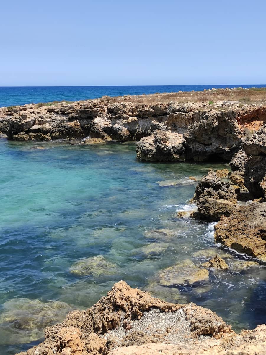 Cala Rossa and Calamosche Cala Rossa and Calamosche