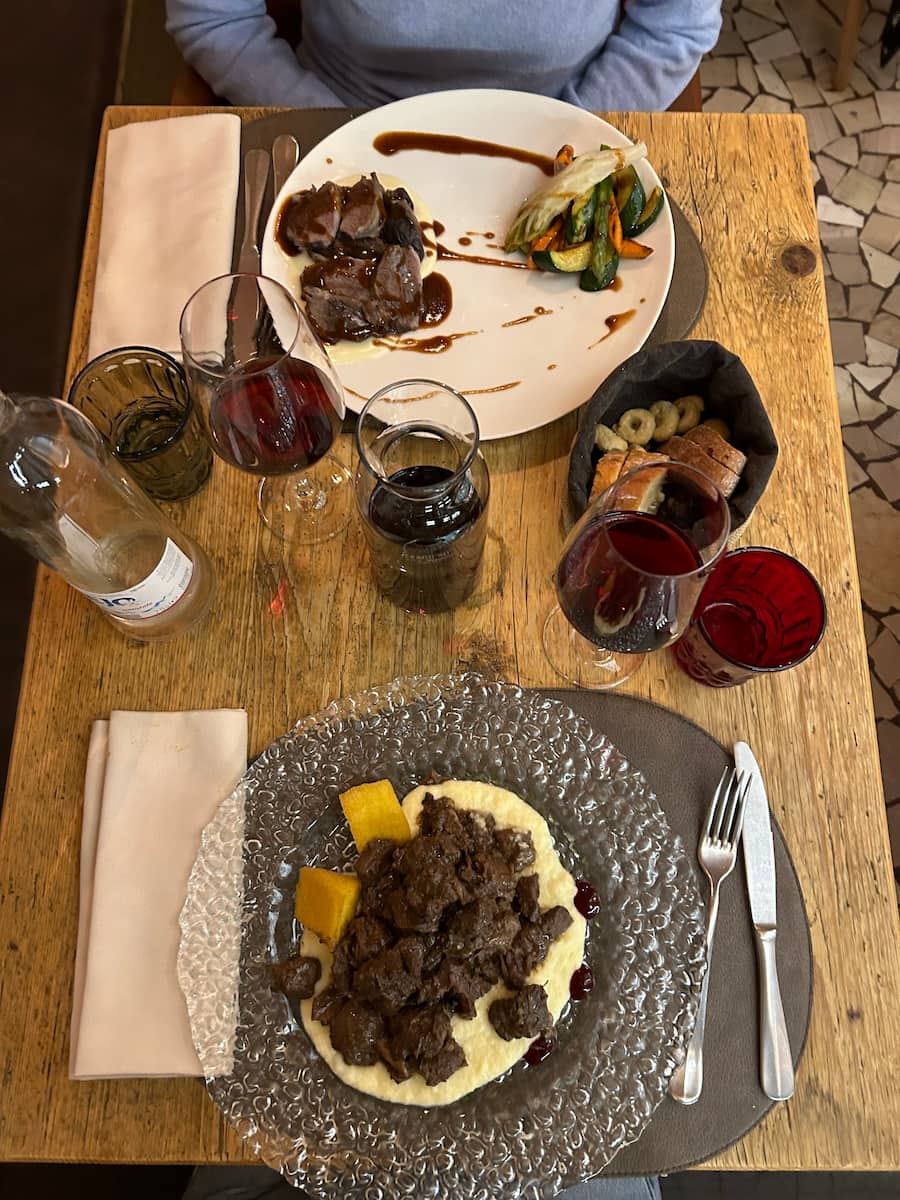 Cuisine in Cortina d'Ampezzo Cuisine in Cortina d'Ampezzo