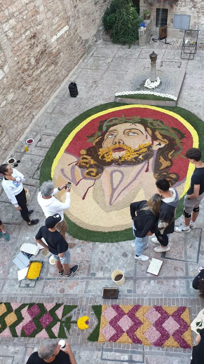 Infiorata festival in Italy Infiorata festival in Italy