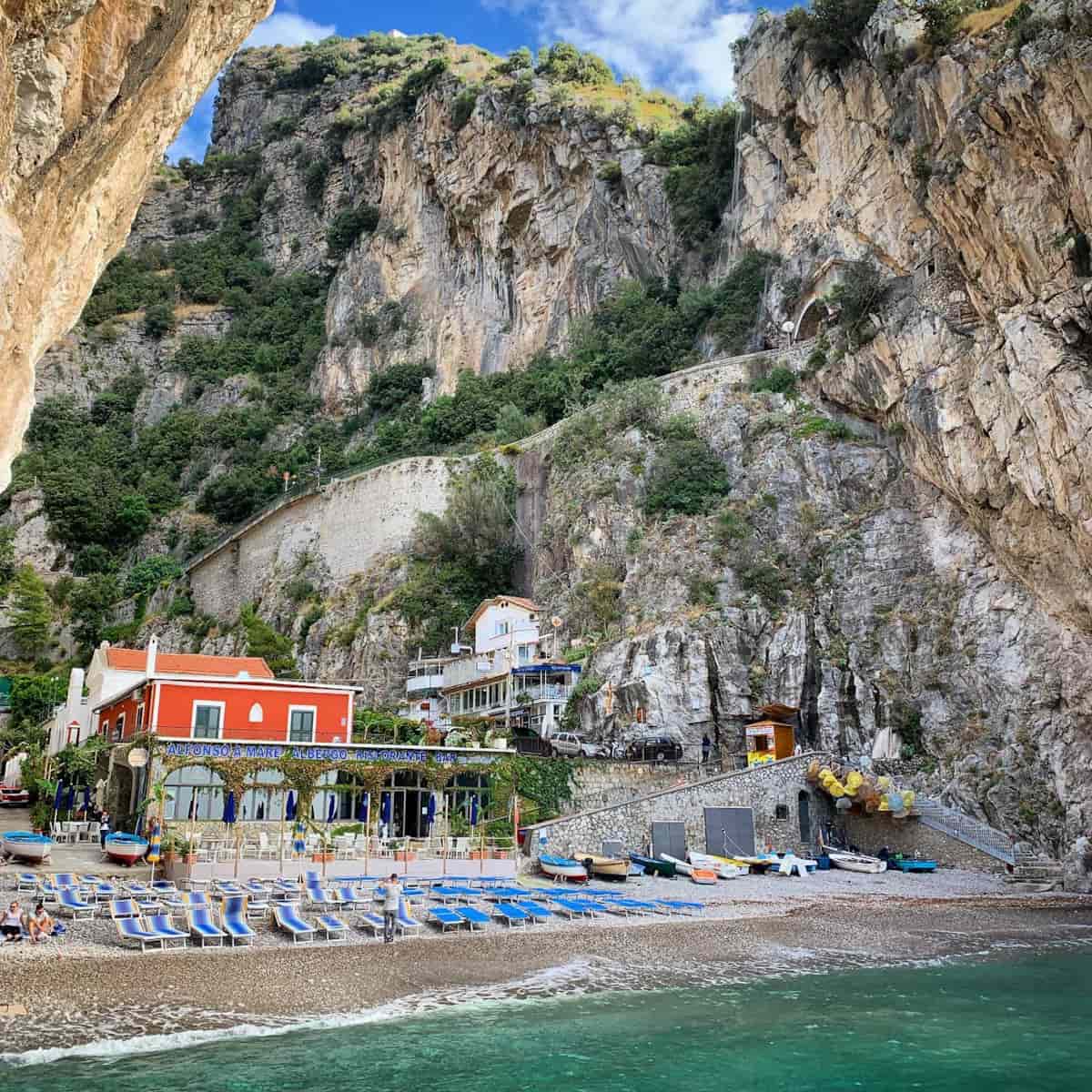 Marina di Praia Beach
