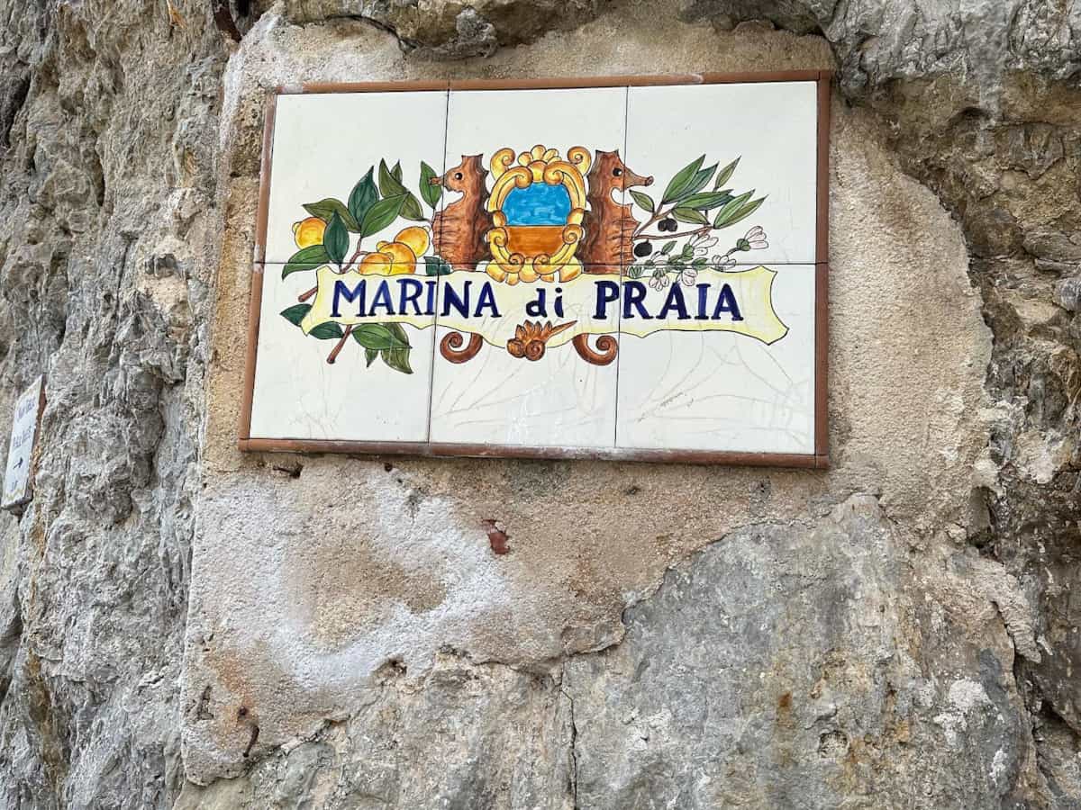 Marina di Praia Beach