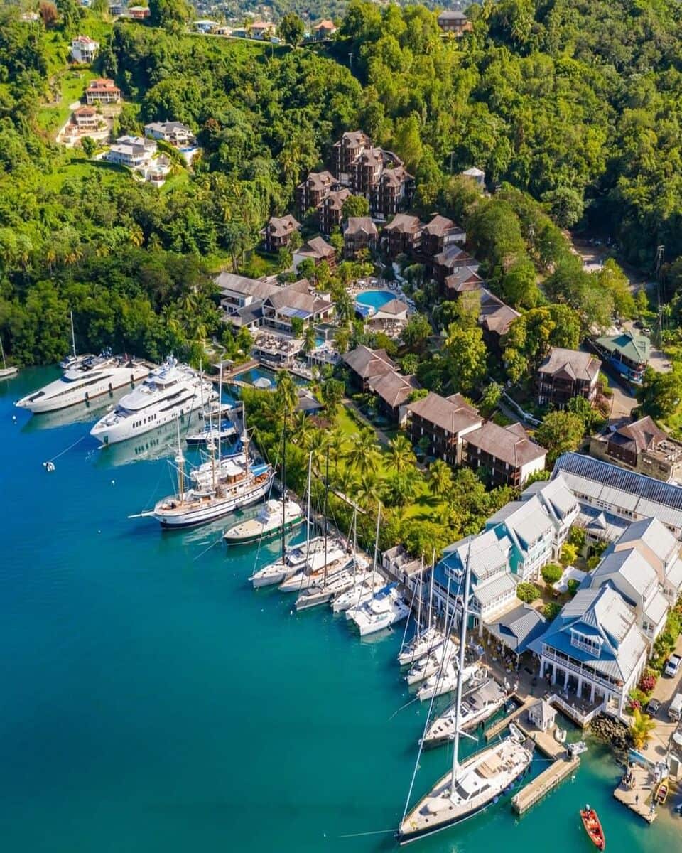 St. Lucia, Marigot Bay St. Lucia, Marigot Bay