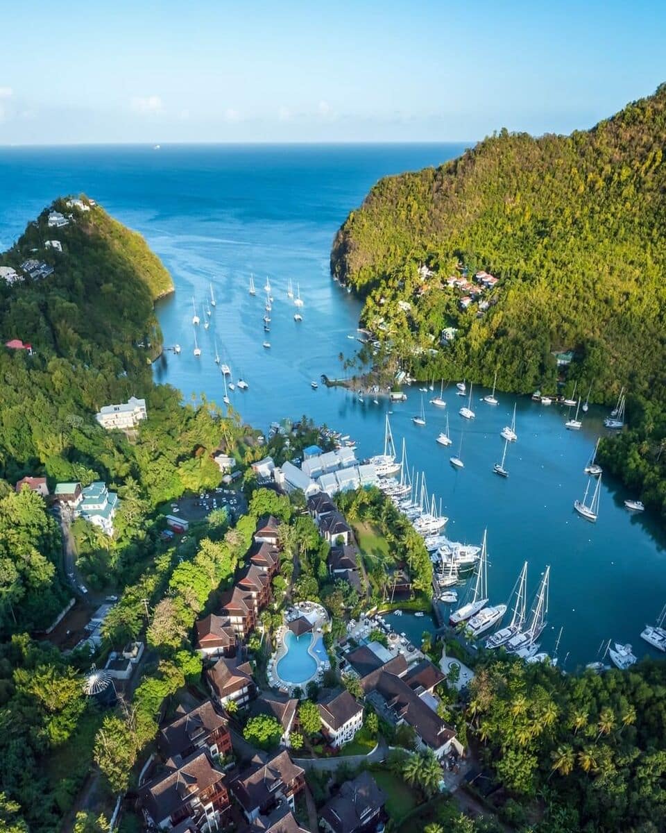 St. Lucia, Marigot Bay St. Lucia, Marigot Bay