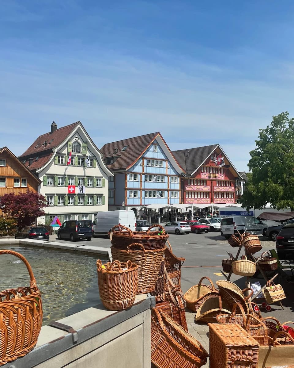 Village Appenzell Switzerland Village Appenzell Switzerland