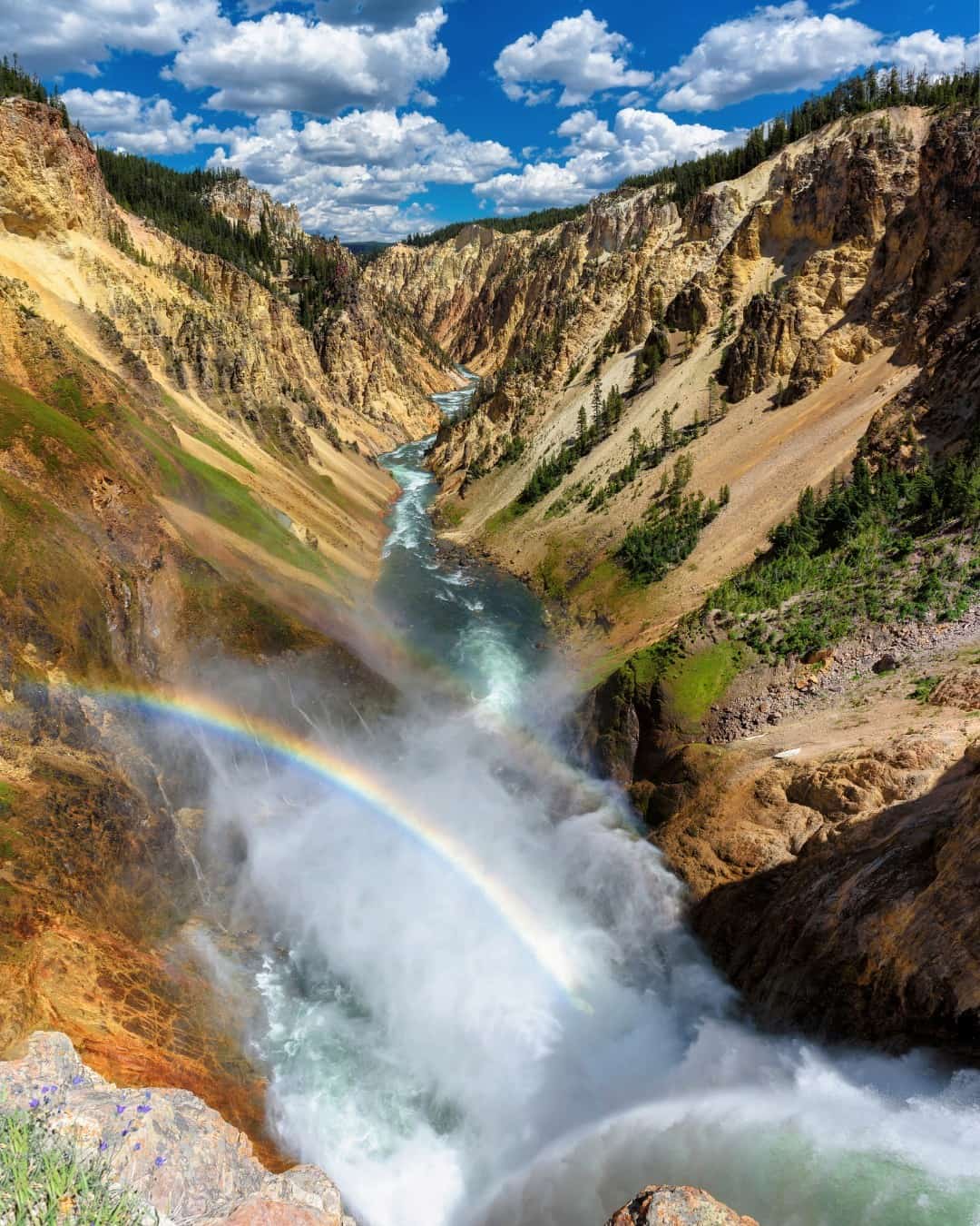 Grand Canyon, Yellowstone National Park, USA Grand Canyon, Yellowstone National Park, USA