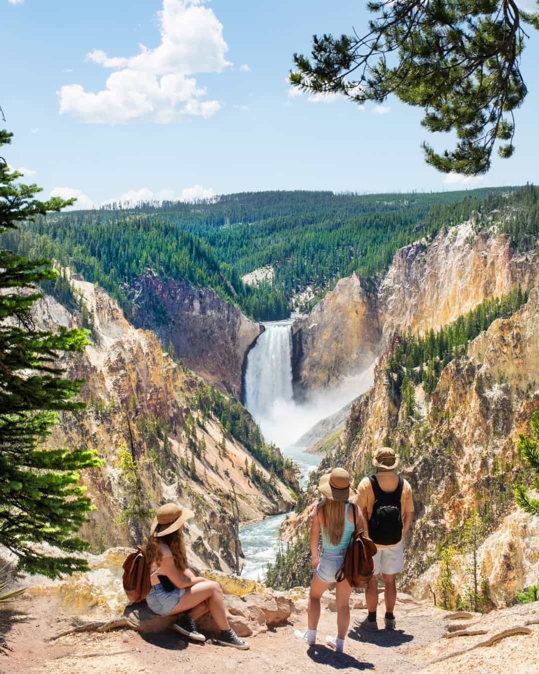 Grand Canyon, Yellowstone National Park, USA Grand Canyon, Yellowstone National Park, USA