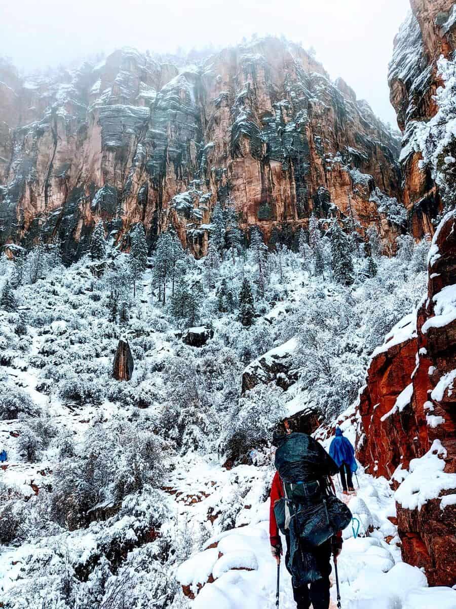 Grand Canyon in winter Grand Canyon in winter