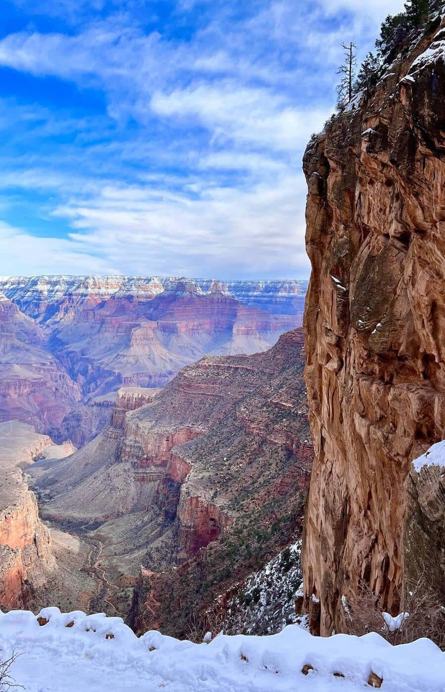 Grand Canyon in winter Grand Canyon in winter