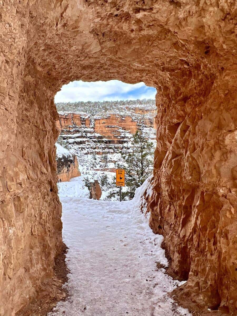 Grand Canyon in winter Grand Canyon in winter
