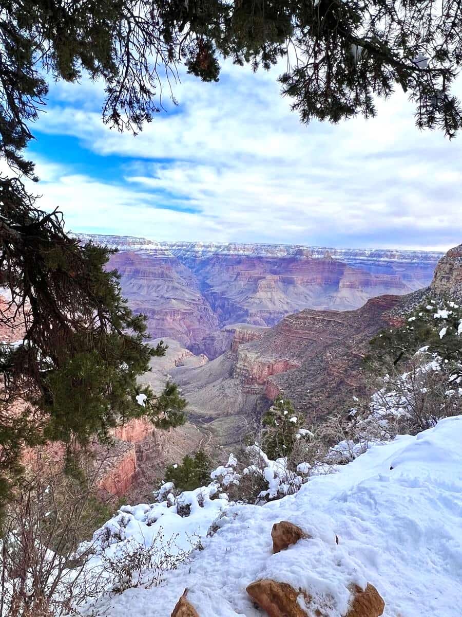 Grand Canyon in winter Grand Canyon in winter