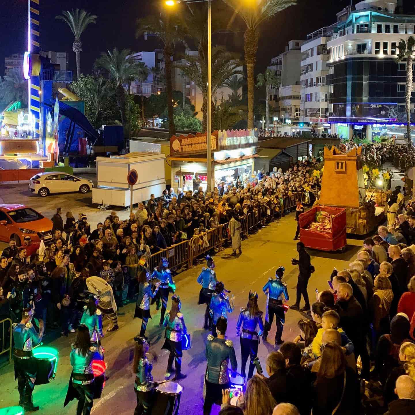 Three Kings parade, Spain Three Kings parade, Spain