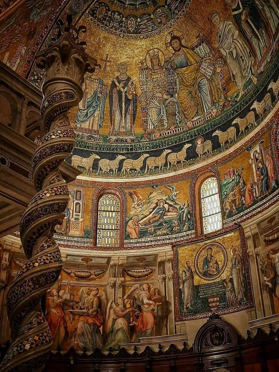 Santa Maria in Trastevere church (1) Santa Maria in Trastevere church