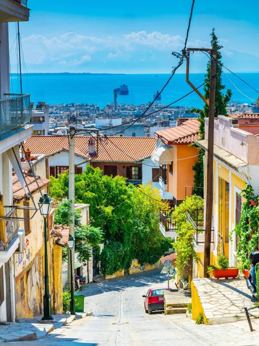 Old Town, Thessaloniki, Greece Old Town, Thessaloniki, Greece