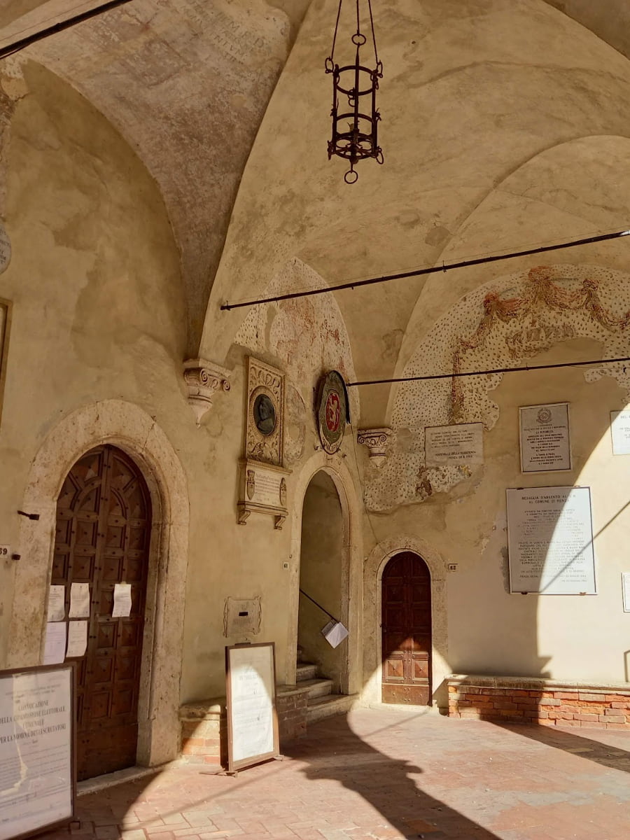 Pope Pius II, Val d'Orcia, Tuscany Pope Pius II, Val d'Orcia, Tuscany