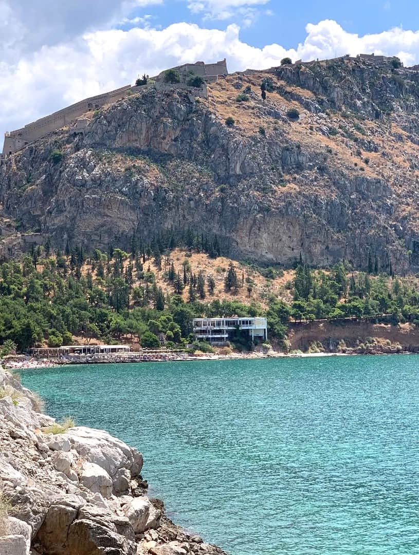 Arvanitia Beach, Nafplio Arvanitia Beach, Nafplio