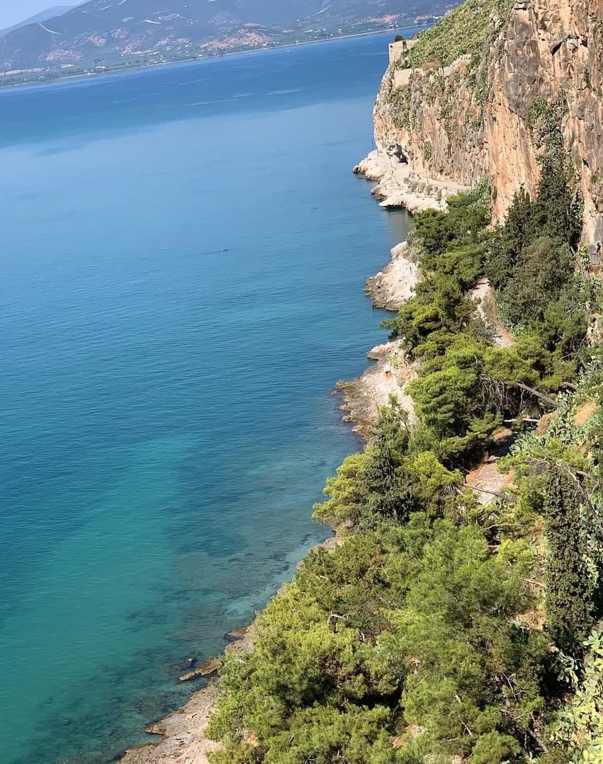 Arvanitia Beach, Nafplio Arvanitia Beach, Nafplio