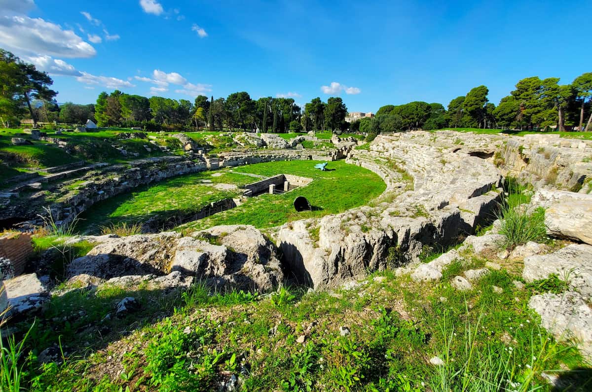Neapolis Archaeological Park Area, Italy Neapolis Archaeological Park Area, Italy