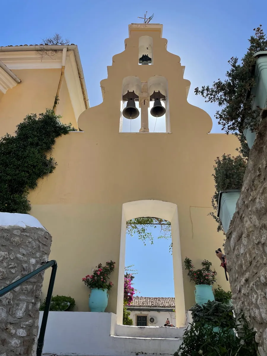 Paleokastritsa monastery Paleokastritsa monastery