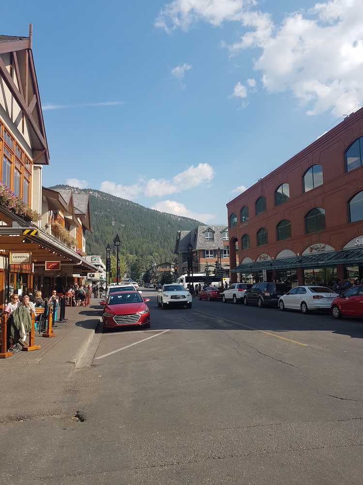Downtown Banff Downtown Banff