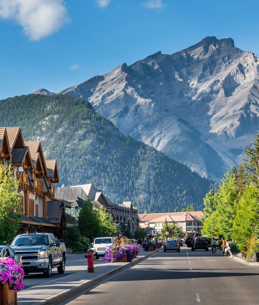 Downtown Banff Downtown Banff