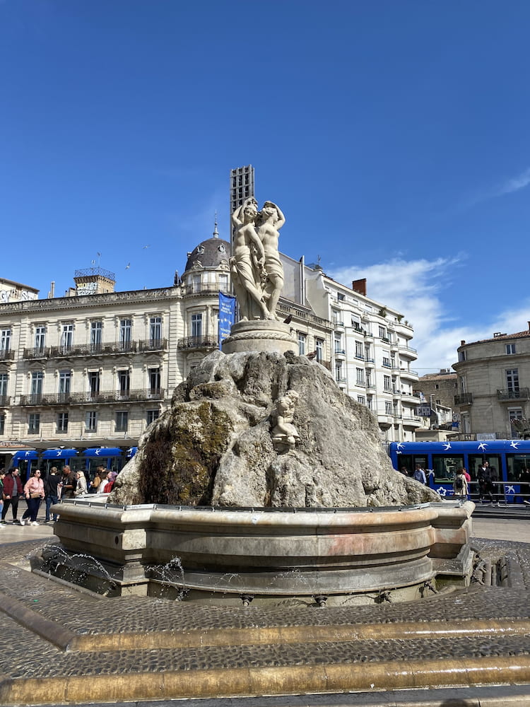 fountain of the Three Graces fountain of the Three Graces