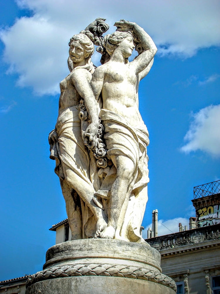 fountain of the Three Graces fountain of the Three Graces