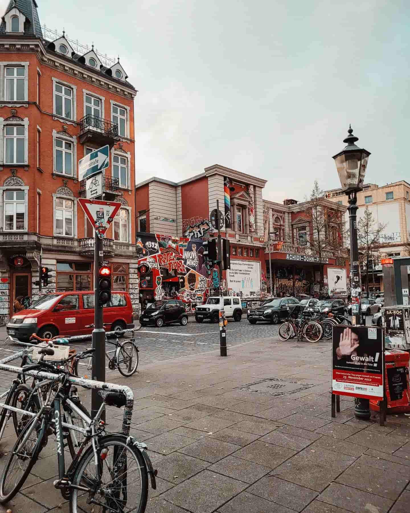 Rote Flora, Hamburg, Germany Rote Flora, Hamburg, Germany