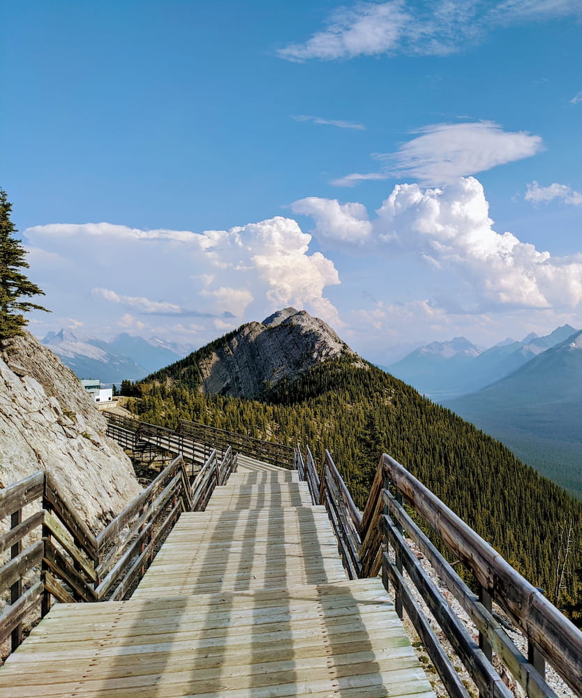Sulphur Mountain Boardwalk Sulphur Mountain Boardwalk