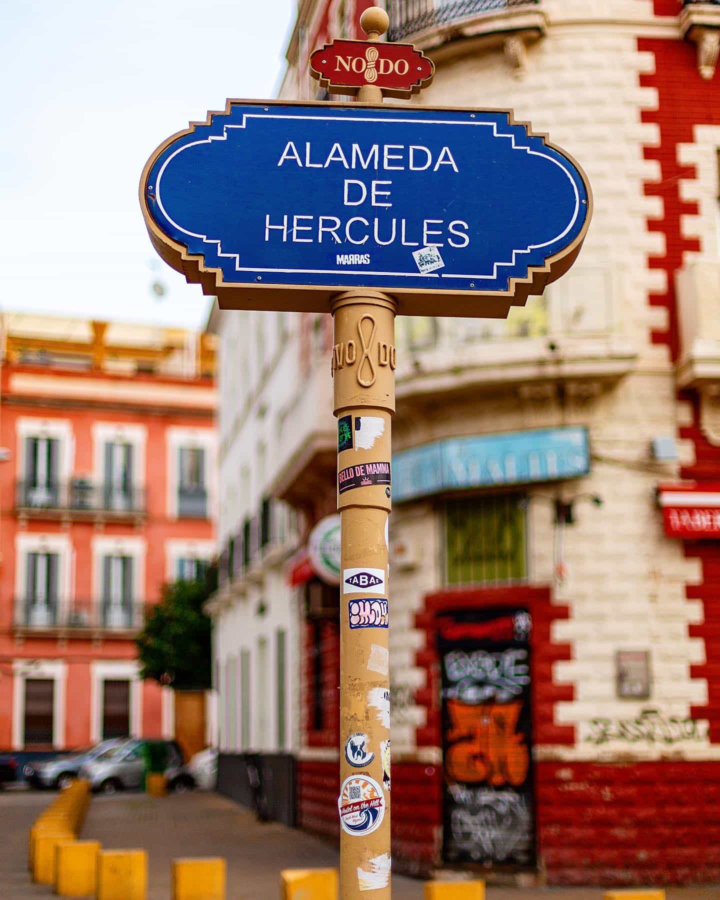 Alameda de Hércules, Seville, Spain