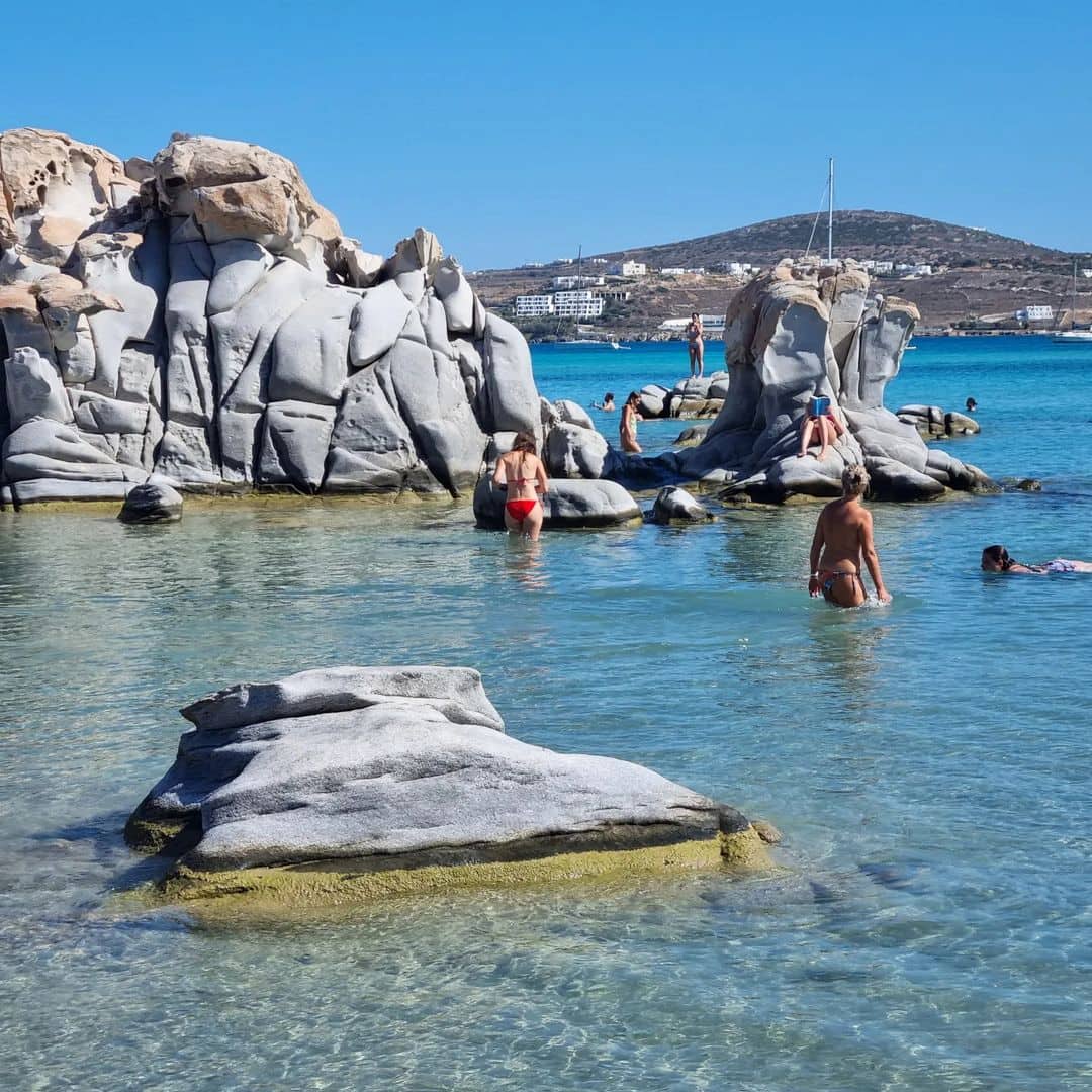 Beache of Naoussa Beache of Naoussa