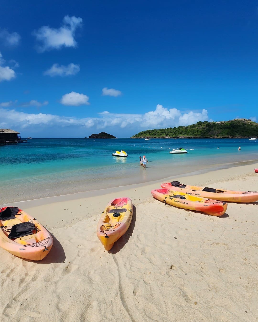 Kayaking, West Coast Beaches, Antigua Kayaking, West Coast Beaches, Antigua