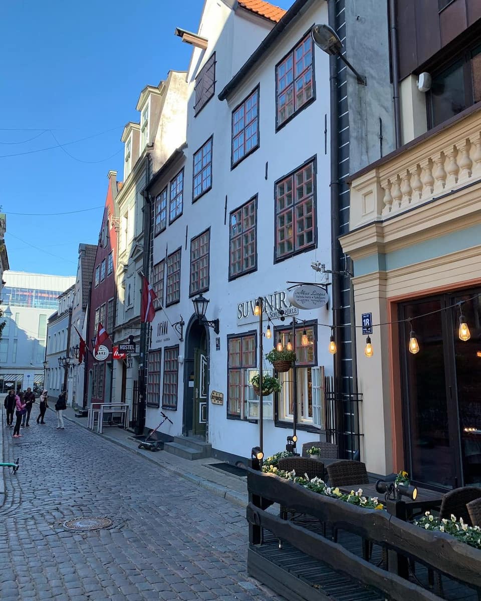 Streets of Old Riga Old Town