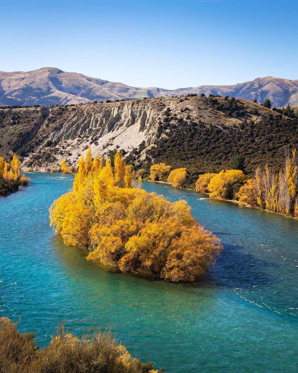 Wanaka, Albert Town, Clutha River Wanaka, Albert Town, Clutha River