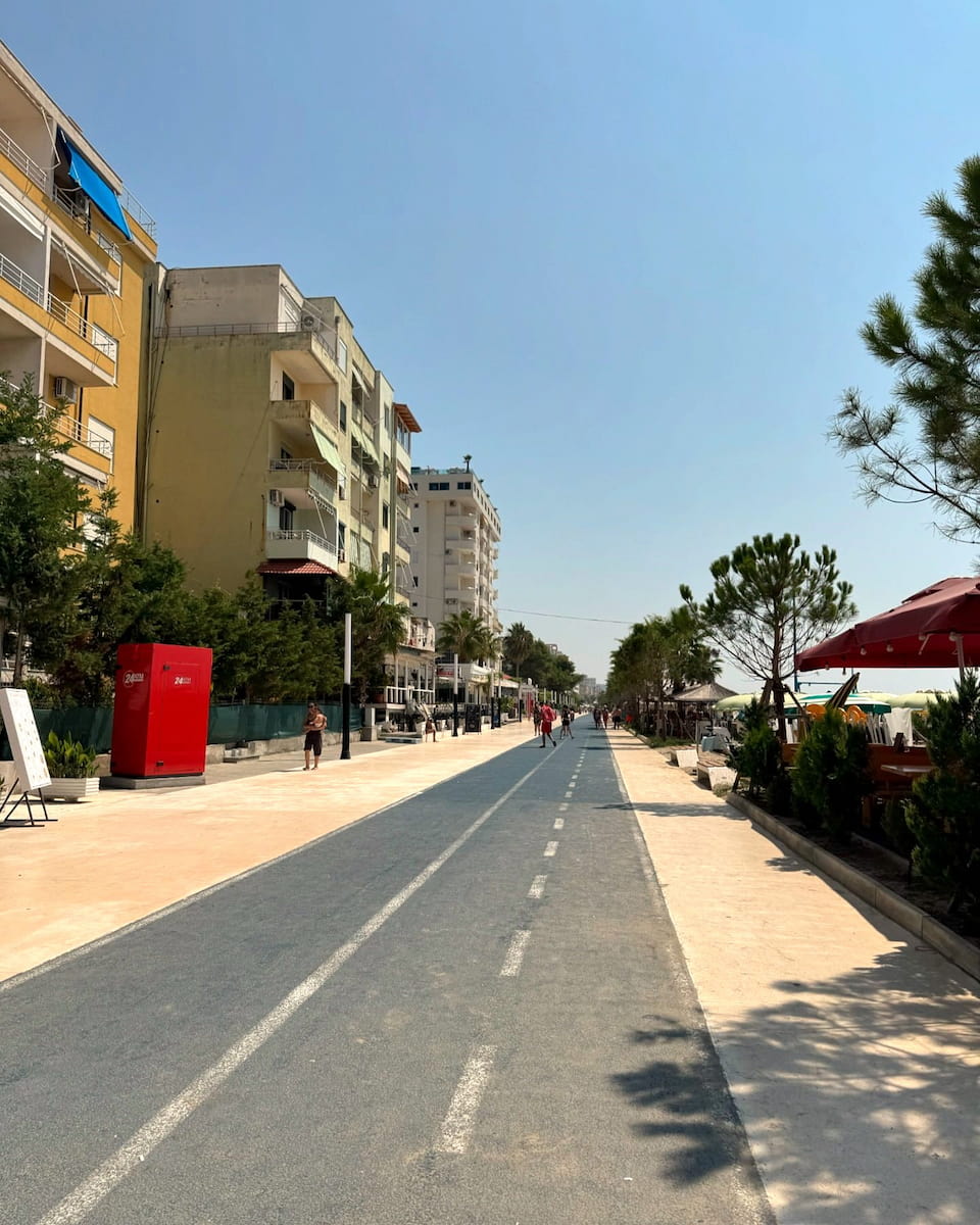 Beach Durrës Albania Beach Durrës Albania