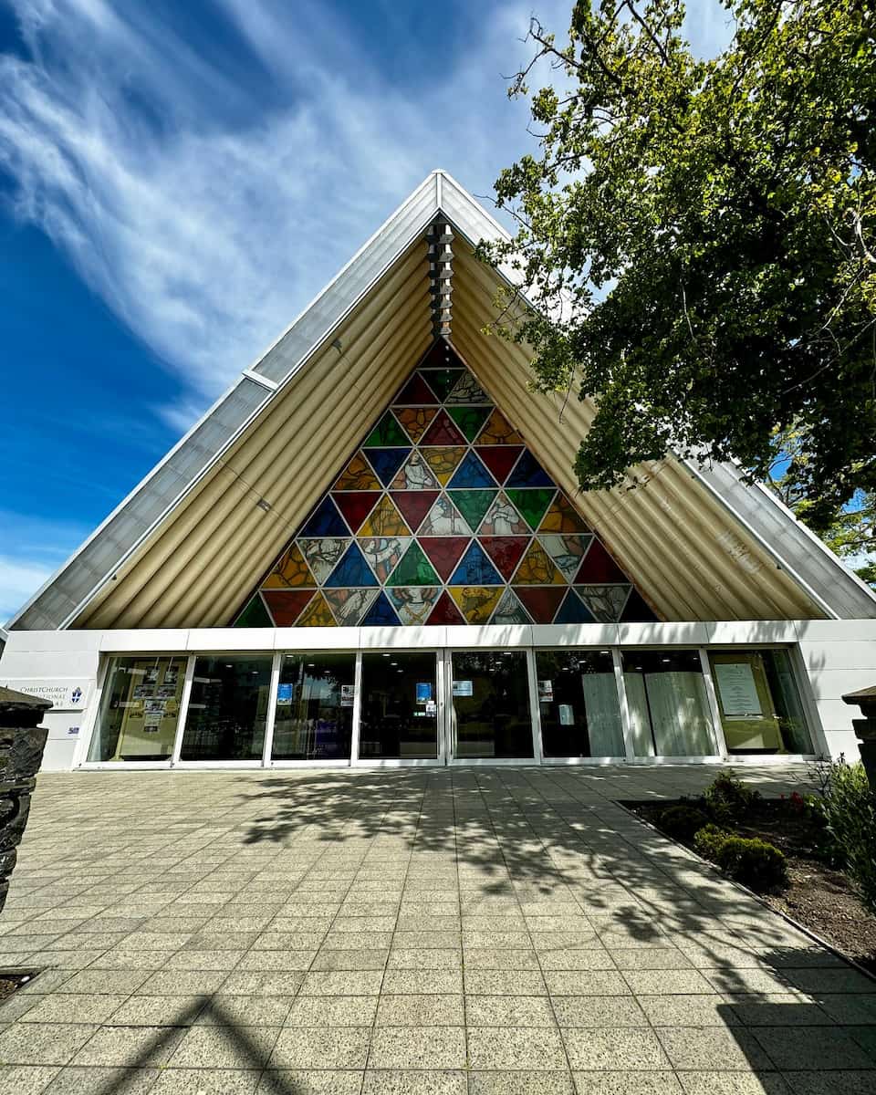 Cardboard Cathedral Christchurch South island New Zealand Cardboard Cathedral Christchurch South island New Zealand