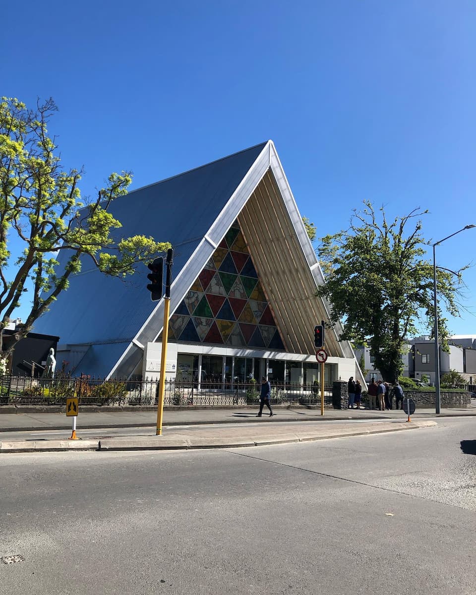 Cardboard Cathedral Christchurch South island New Zealand Cardboard Cathedral Christchurch South island New Zealand