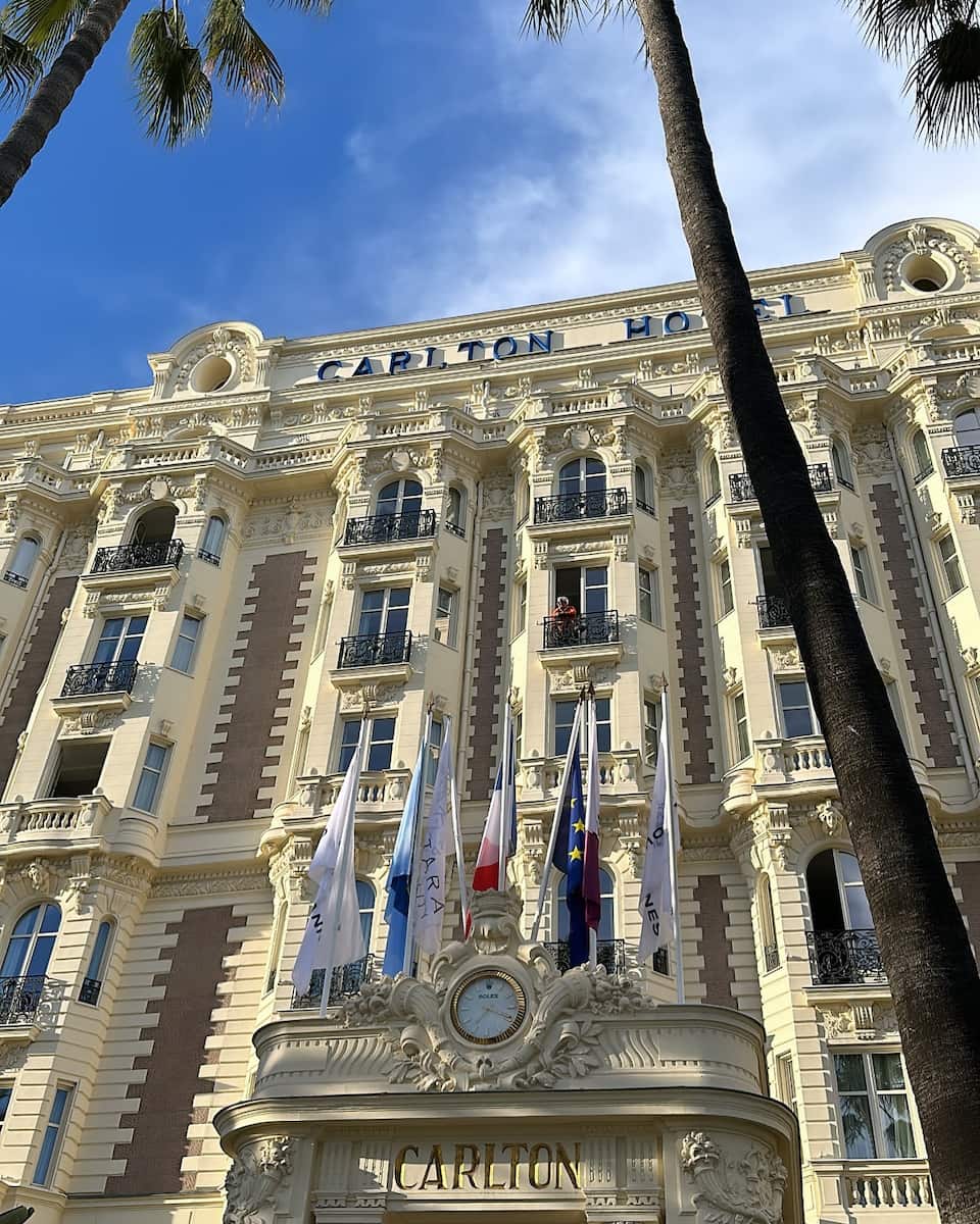 Carlton Hotel Cannes France Carlton Hotel Cannes France