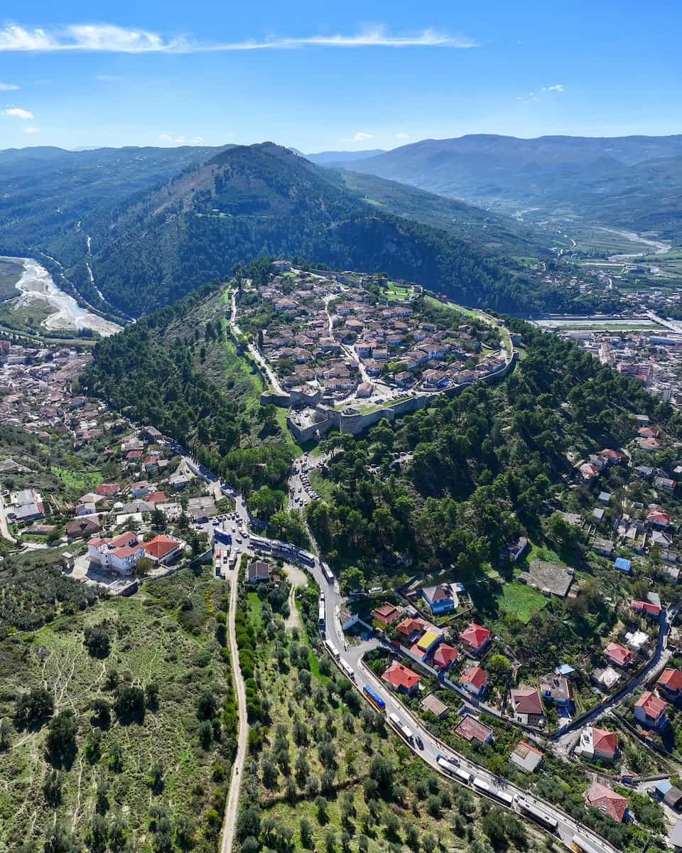 Castle Berat Albania Castle Berat Albania