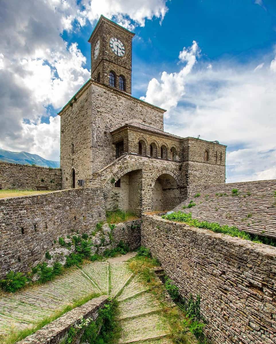 Castle of Gjirokastra Gjirokaster Albania Castle of Gjirokastra Gjirokaster Albania