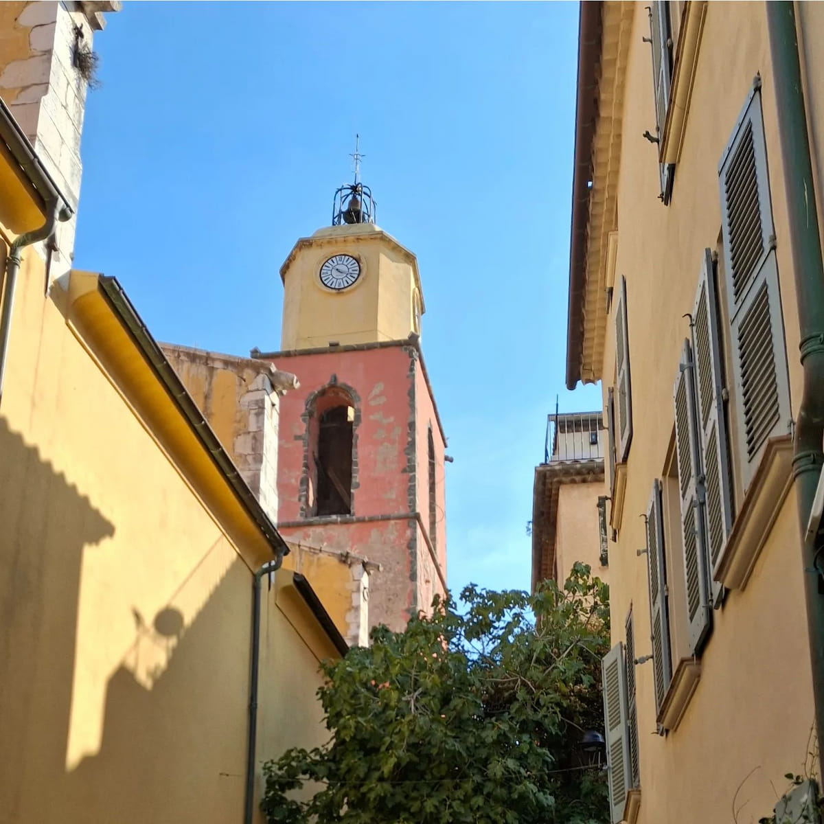 Church Tower Saint Tropez France Church Tower Saint Tropez France