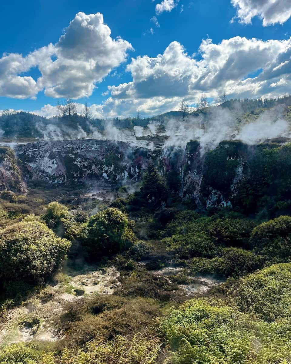 Craters of the Moon Taupo North island New Zealand Craters of the Moon Taupo North island New Zealand