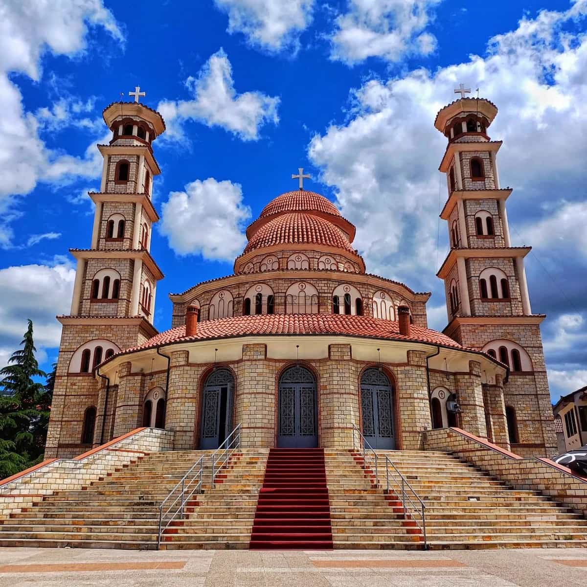 Katedralja Ortodokse Korca Albania Katedralja Ortodokse Korca Albania