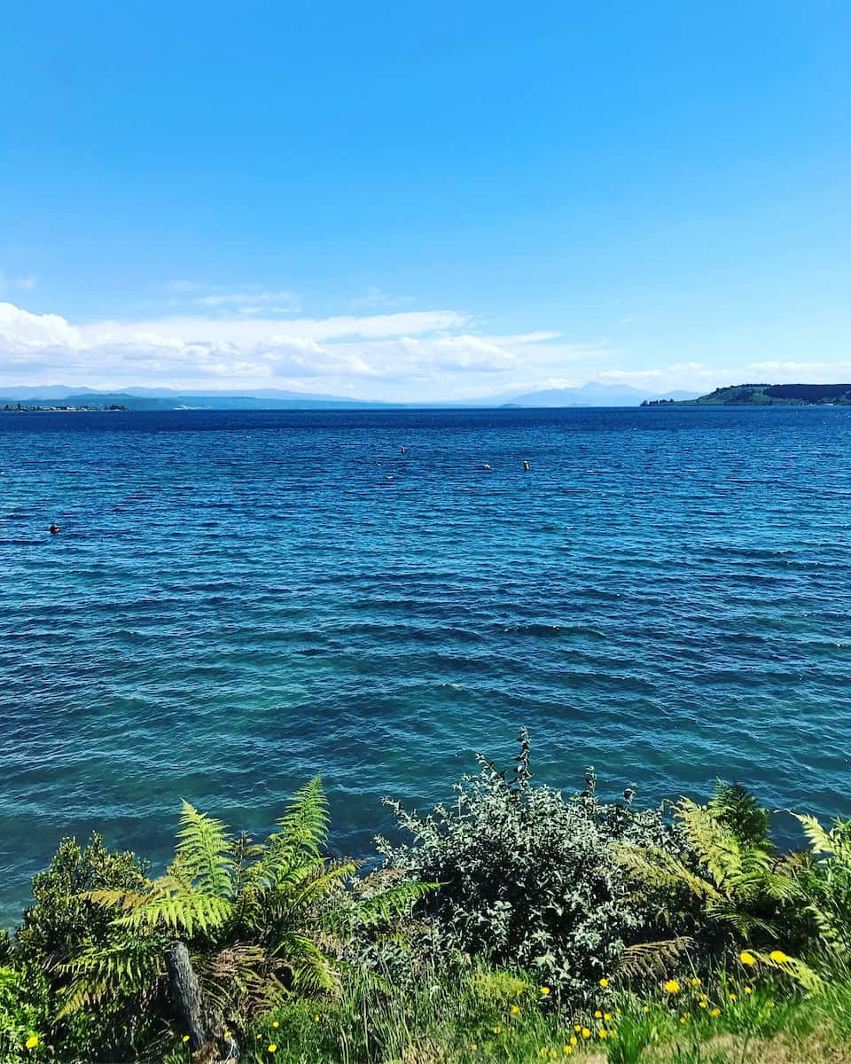 Lake Taupo North island New Zealand Lake Taupo North island New Zealand