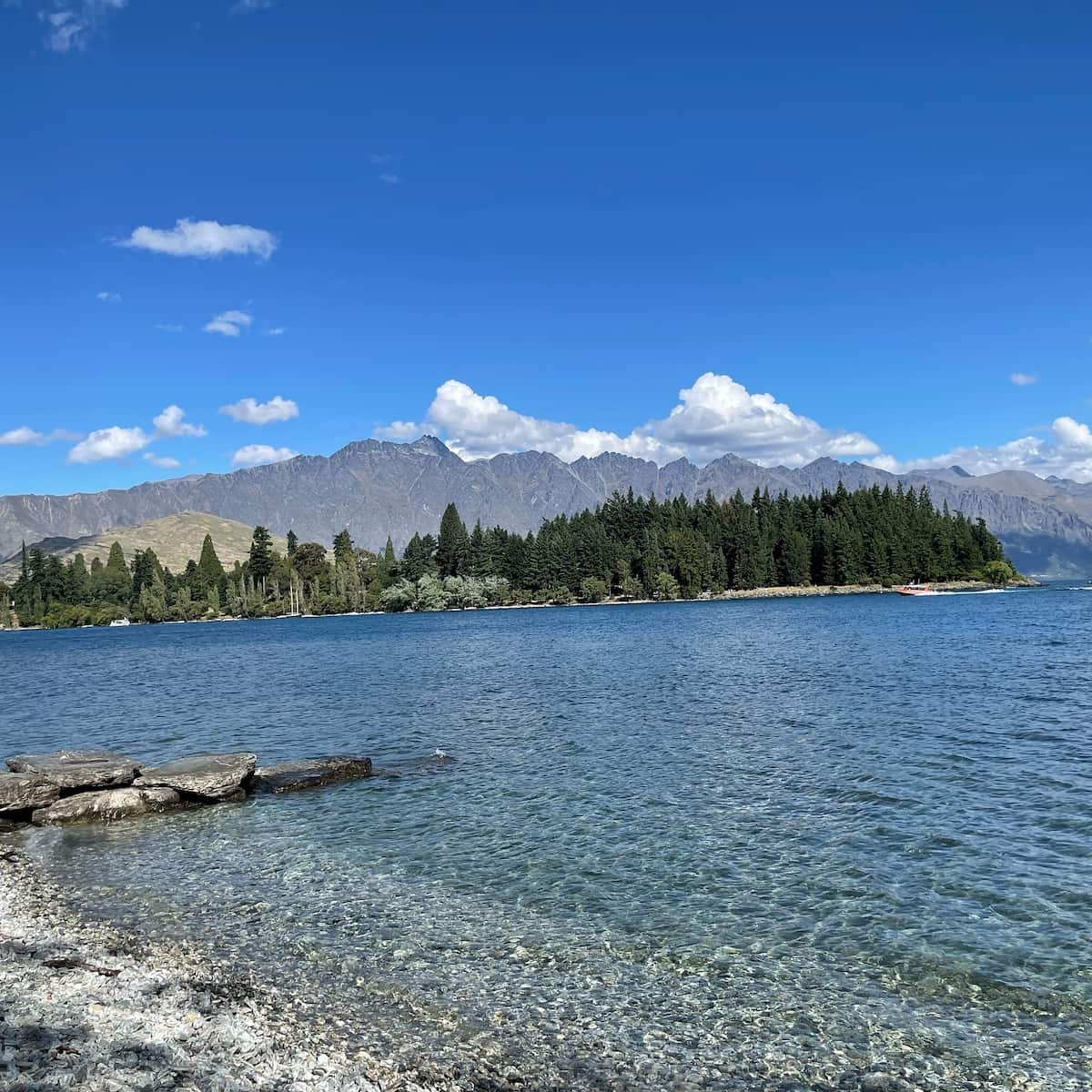 Lake Wakatipu Queenstown South island New Zealand Lake Wakatipu Queenstown South island New Zealand