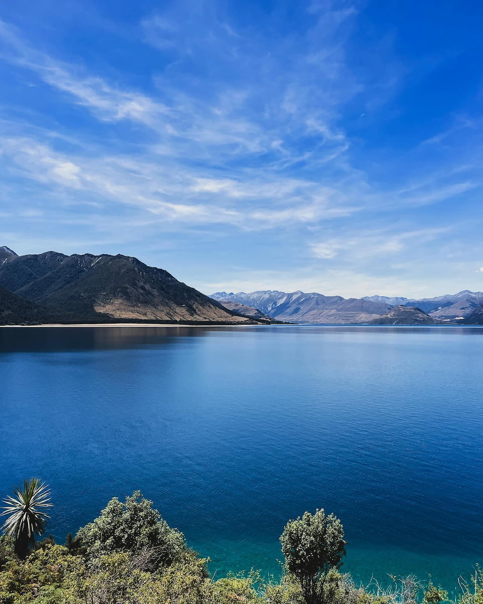 Lake Wanaka South island New Zealand Lake Wanaka South island New Zealand