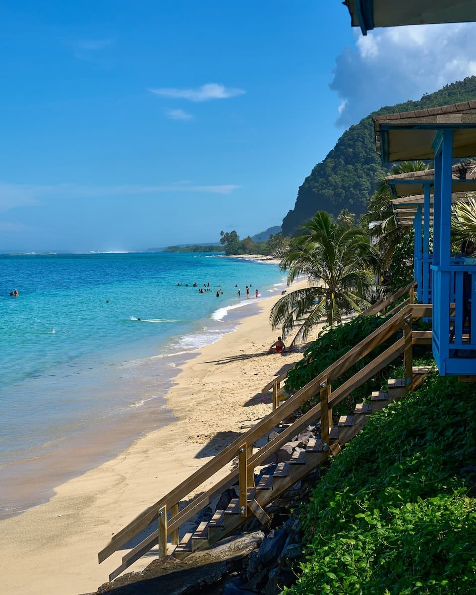 Lalomanu Beach, Samoa Lalomanu Beach, Samoa