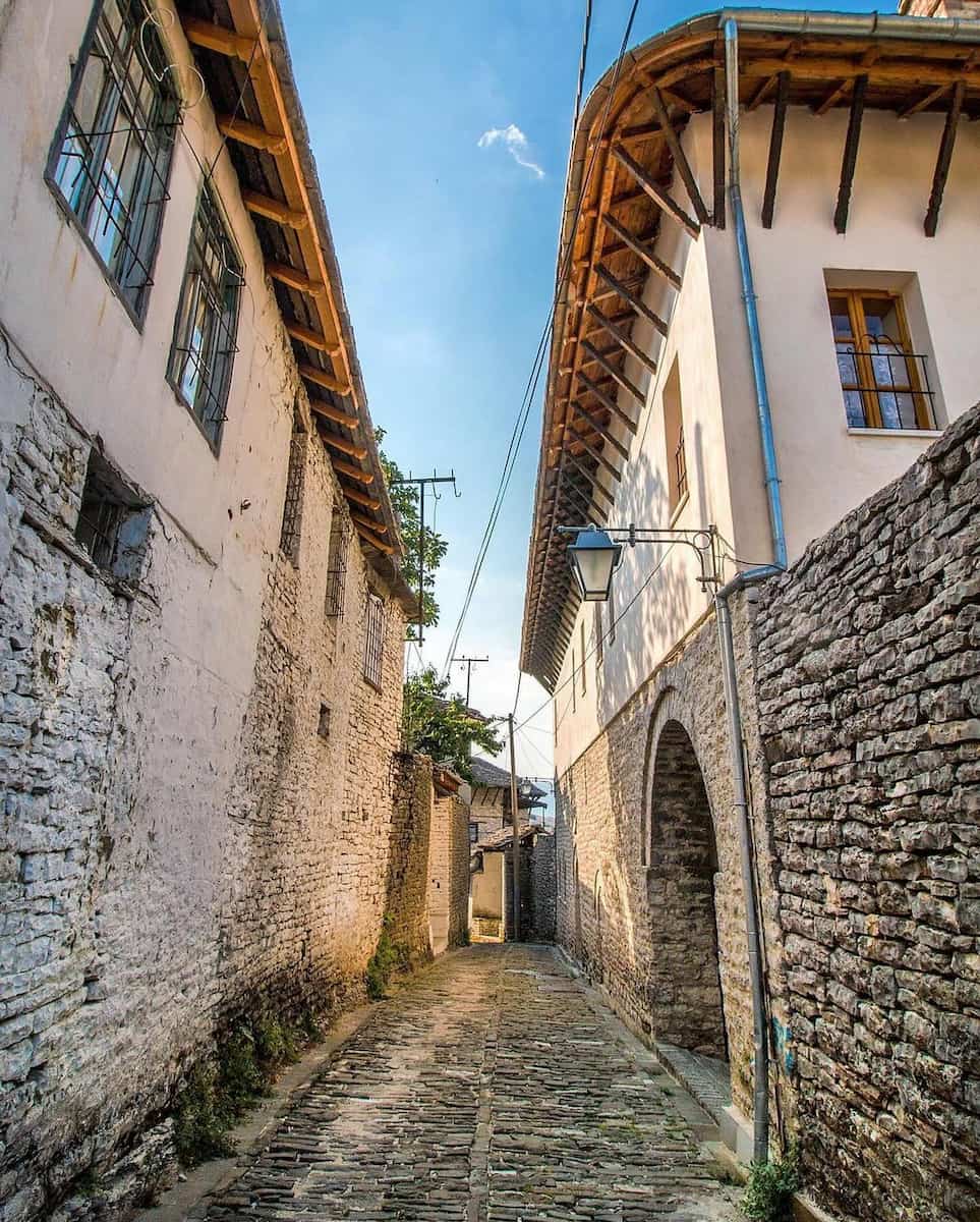 Old Bazaar Gjirokaster Albania Old Bazaar Gjirokaster Albania