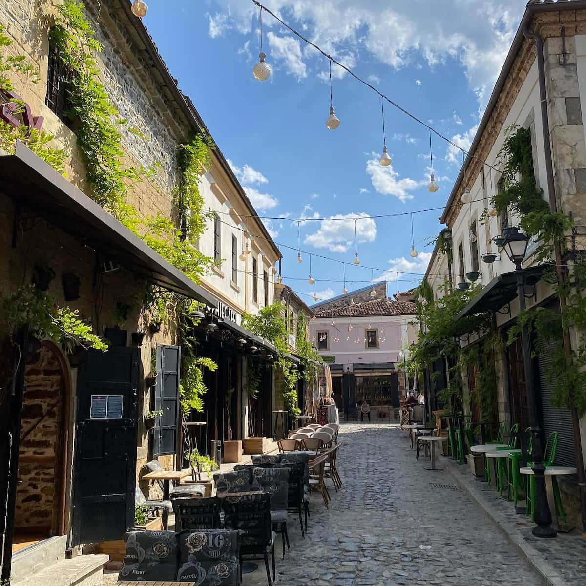 Old Bazaar Korca Albania Old Bazaar Korca Albania